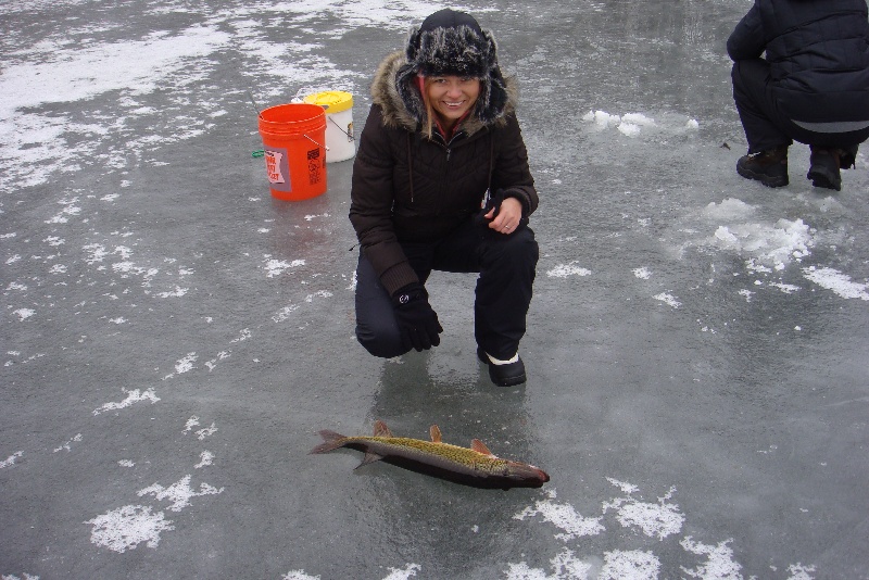 Ice fishing